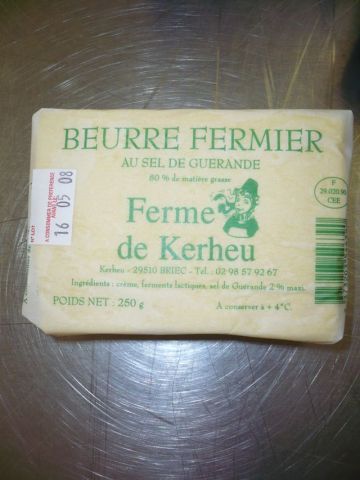 Beurre Fermier
